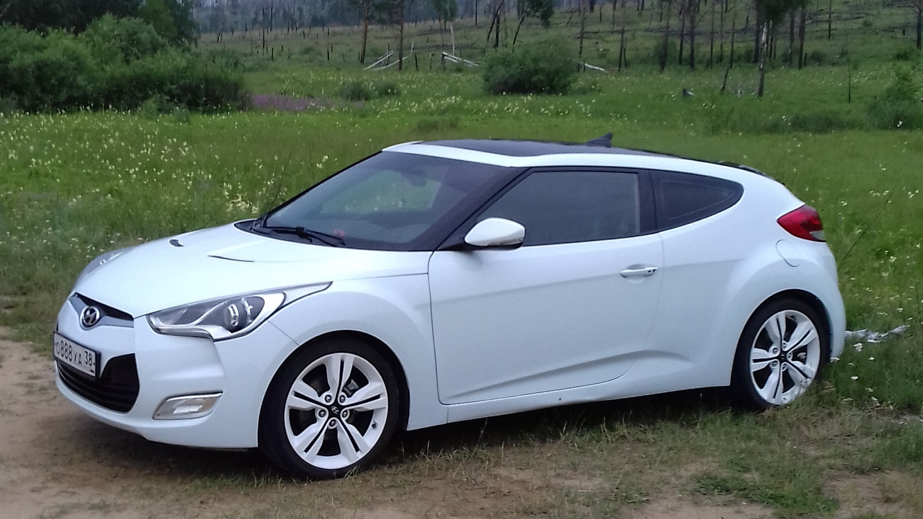 Veloster Hyundai 2012 с люком