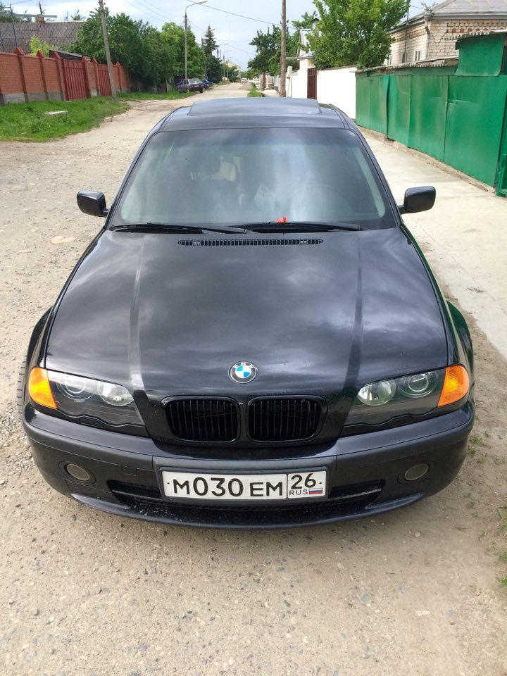 Ноздри в черный глянец — BMW 3 series (E46), 2,5 л, 1999 года | тюнинг ...