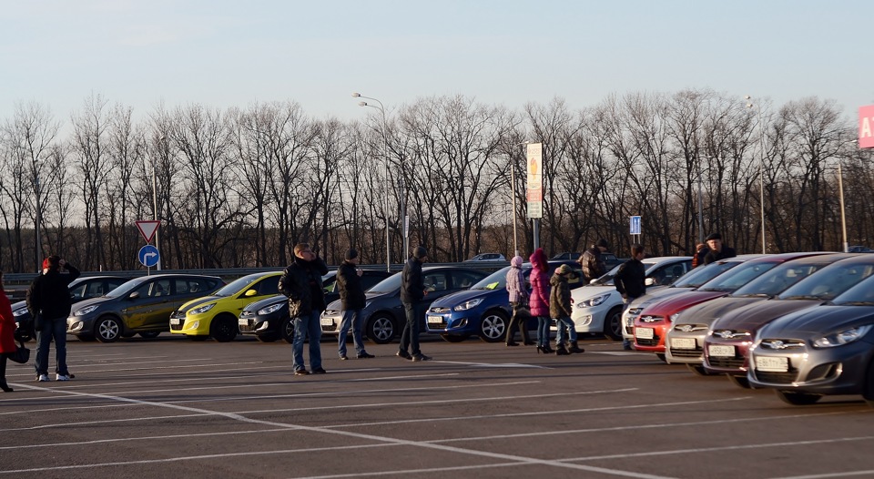 Встреча клуба солярис Воронеж — Hyundai Solaris Hatchback, 1,6 л, 2012 ...