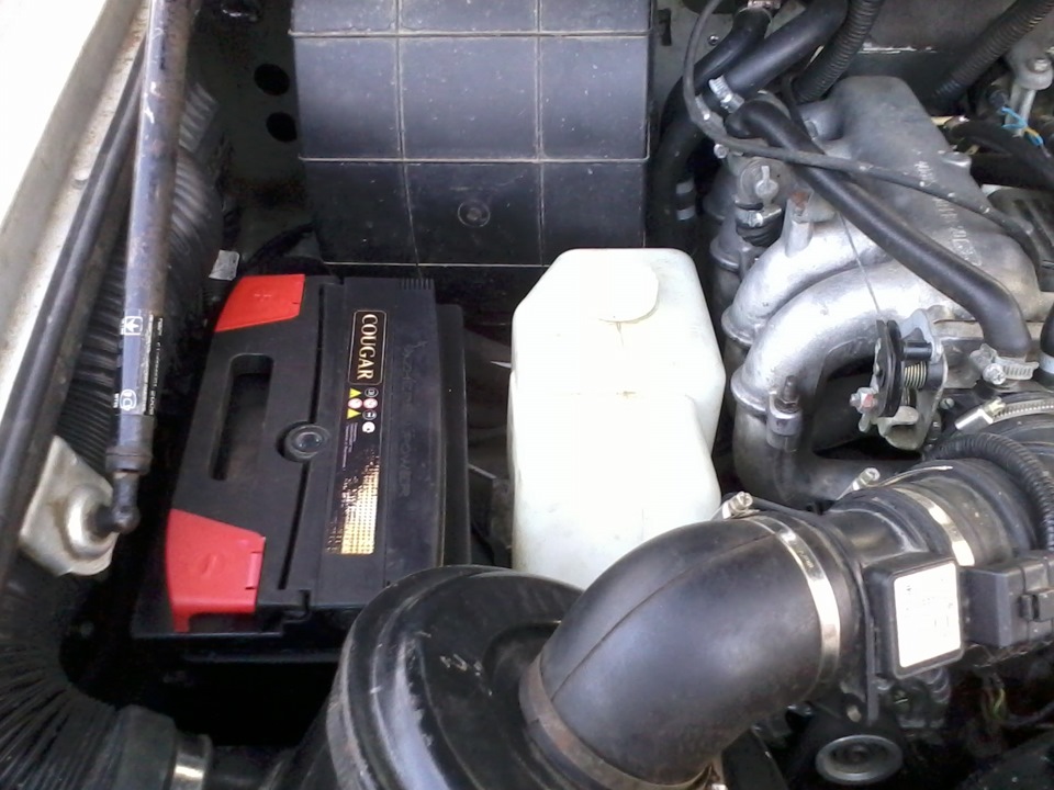 Площадка аккумулятора ВАЗ 01- 07 в Патриот — Сообщество «УАЗоводы» на ...