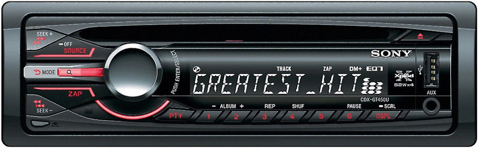 №44 Поломка магнитолы Sony xplod gtx454us — LADA 2115, 1,5 л., 2005 ...