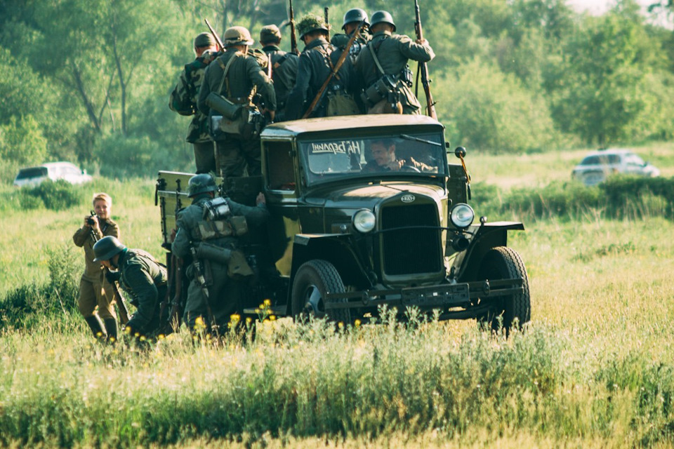 Большой Оеш, реконстркуция боя периода ВОВ — DRIVE2