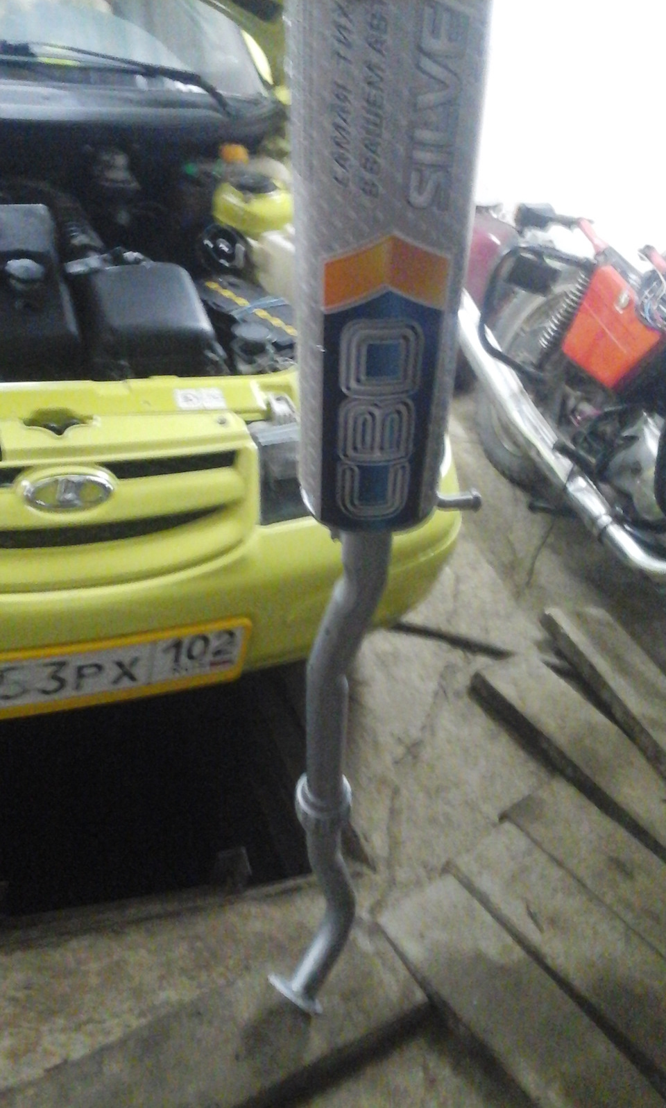 Убираем катализатор — Lada 112 Coupe, 1,6 л, 2008 года | своими руками ...