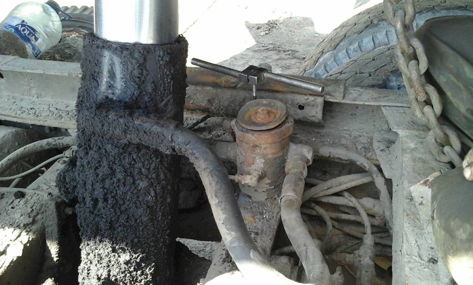 распределитель на подьем прицепа!не подымает прицеп! — МАЗ 555142, 9,9 ...