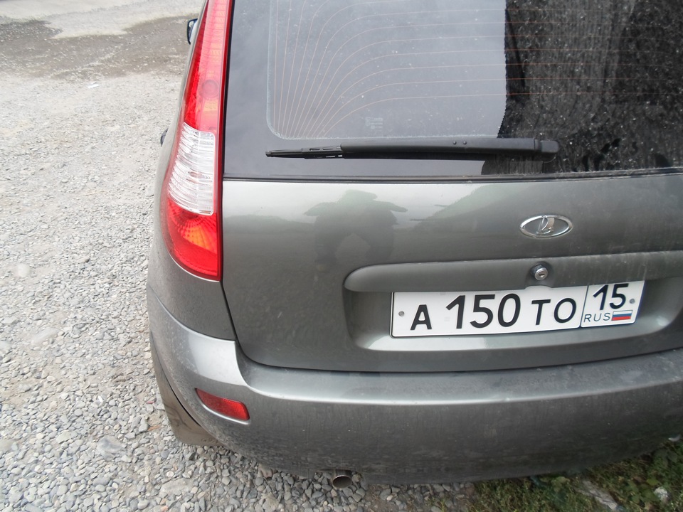 Ремонт вмятины Лада Калина — DRIVE2