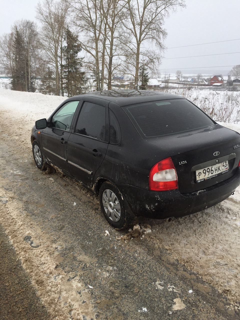 Пробил колесо — Lada Калина седан, 1,6 л, 2010 года | поломка | DRIVE2