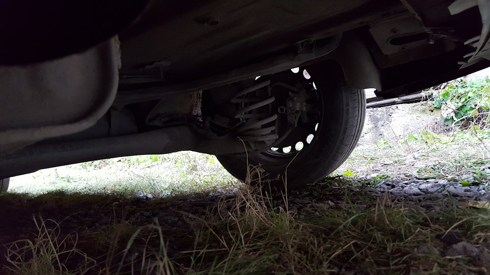 Автобаферы, или резинки в пружины. — Opel Zafira B, 1,9 л, 2009 года ...