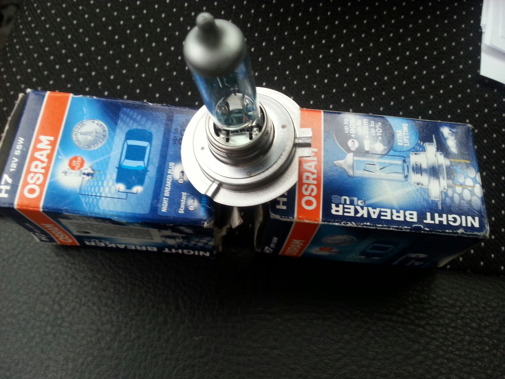 Лампы OSRAM NIGHT BREAKER PLUS — Chevrolet Niva (1G), 1,7 л, 2008 года ...