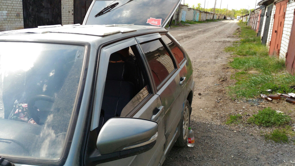 Замена стандартных зеркал, на зеркала от гранты — Lada 2114, 1,6 л ...