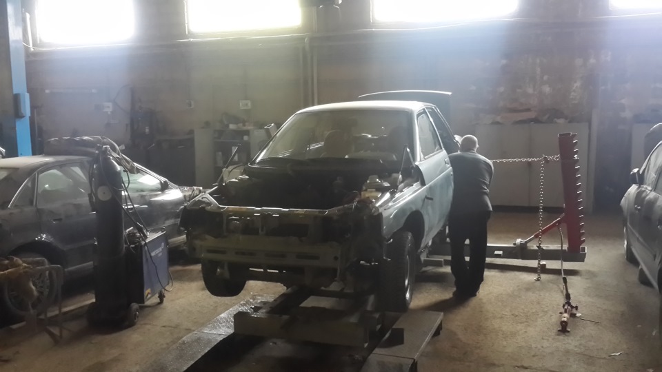 Кузовной Ремонт моей ДЕсять Дядя Коля лучший Жестер) — Lada 21104, 1,6 ...