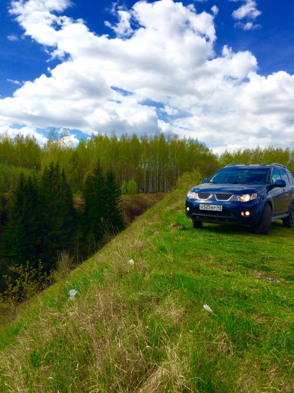 Городок Котельнич (Кировская область) — Mitsubishi Outlander XL, 2,4 л,  2008 года | путешествие | DRIVE2