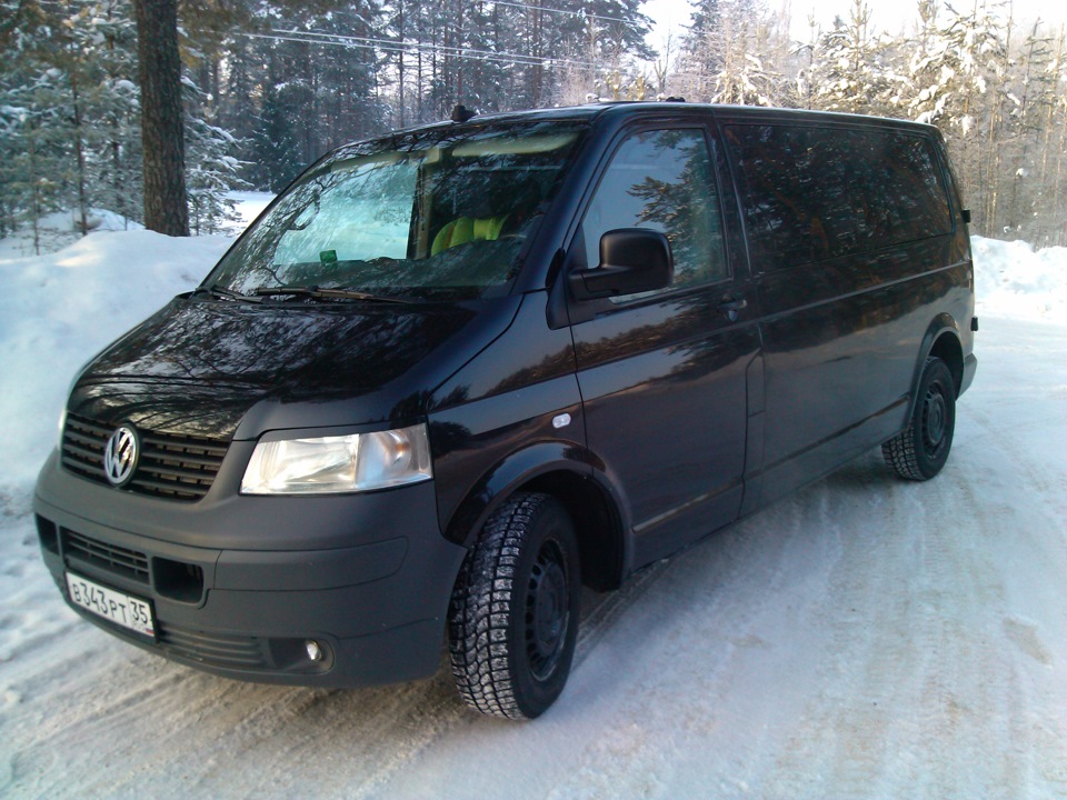 volkswagen transporter черный