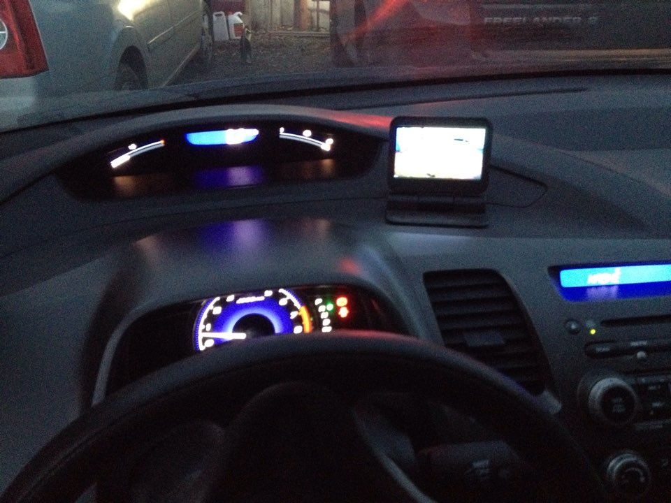 Камера заднего вида — Honda Civic 4D (8G), 1,8 л, 2007 года ...