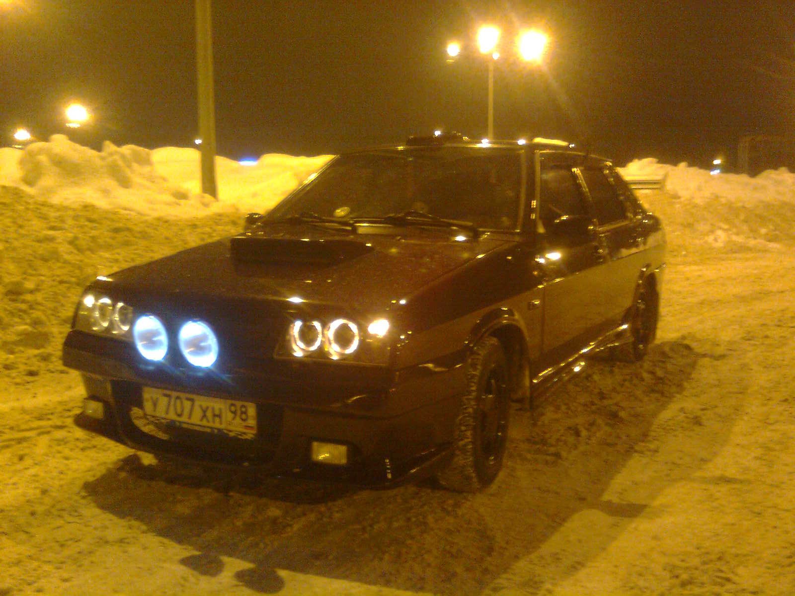 злой капот — Lada 21099, 1,5 л, 1997 года | тюнинг | DRIVE2