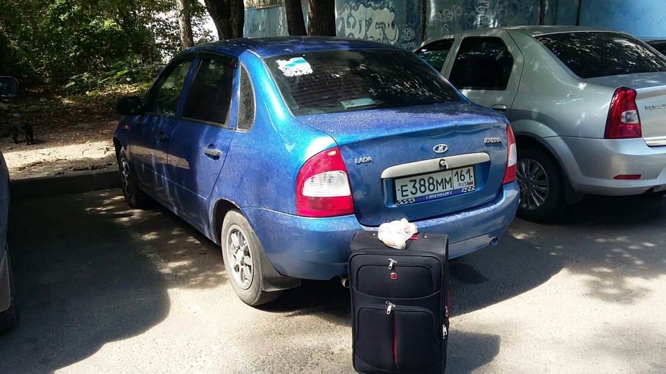 Поездка в Ставрополь на свадьбу сестренки — Lada Калина седан, 1,6 л ...