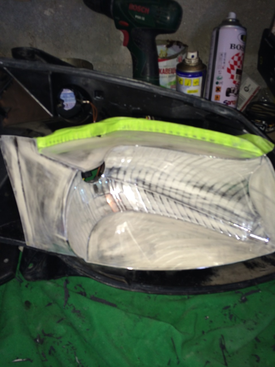 Линзовка фар — Citroen Berlingo (1G), 1,9 л, 2005 года | тюнинг | DRIVE2