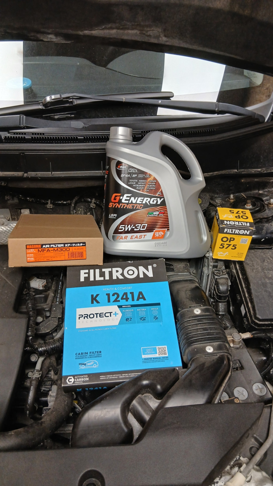 Фото в бортжурнале Mitsubishi ASX. Запчасти на фото: MFAM300, K1241A