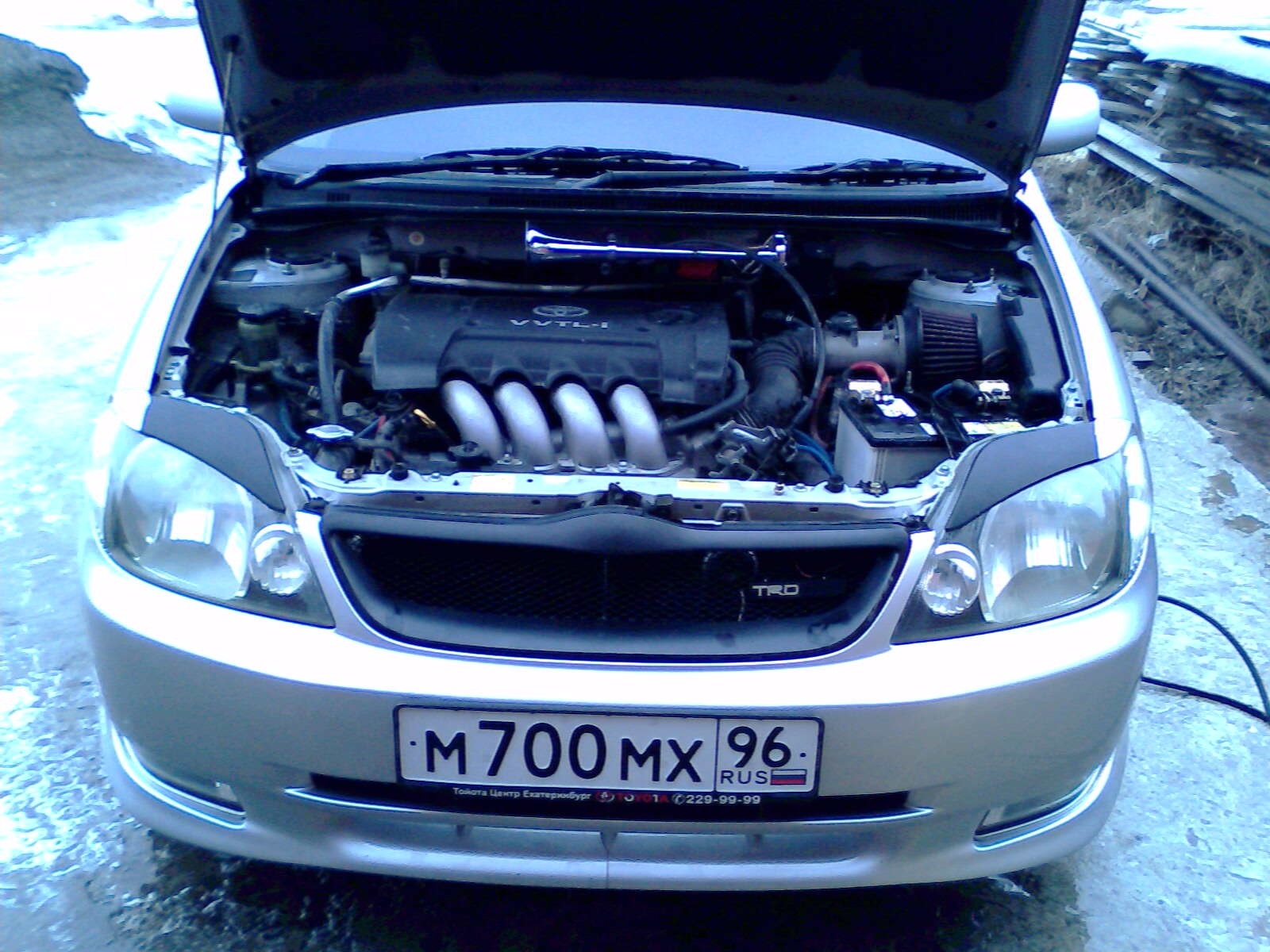Installing zero - Toyota Corolla Runx 18 L 2001