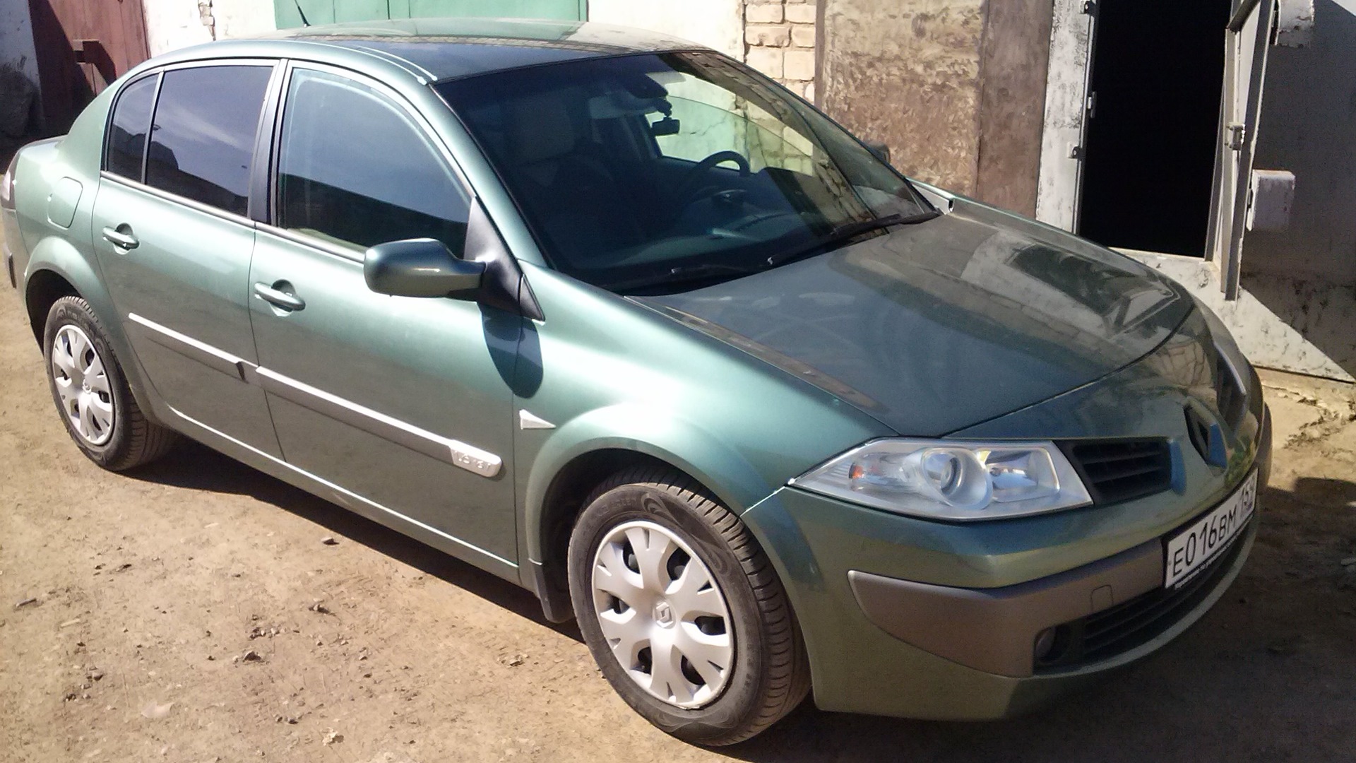 Renault Megane II 1.6 бензиновый 2006 | Зеленый шершень на DRIVE2