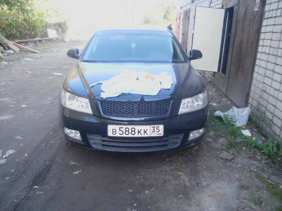 DarkSide of Skoda — рамка — Skoda Octavia A5 Mk2, 1,6 л, 2011 года ...