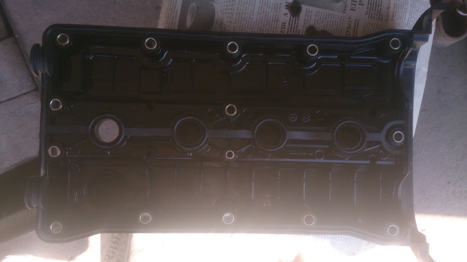 Потекло масло из под крышки — Chevrolet Lacetti Sedan, 1,6 л., 2007 ...