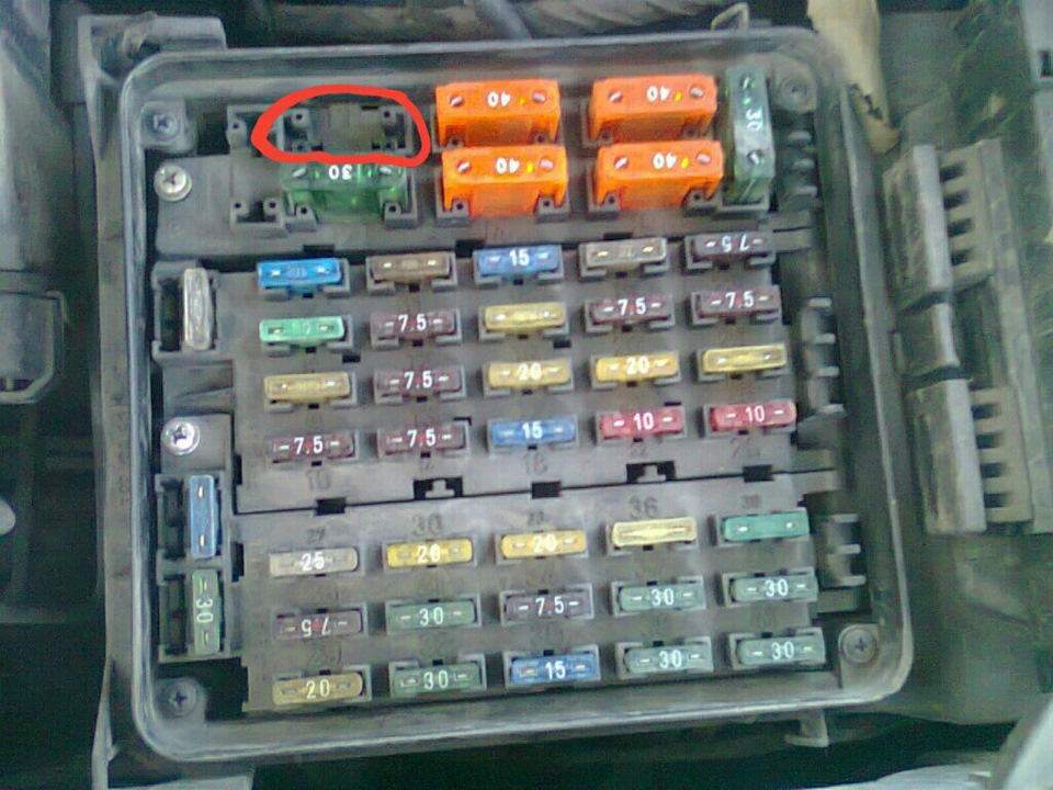 Вопрос по предохранителю — Mercedes-Benz S-class (W140), 5 л., 1994 ...