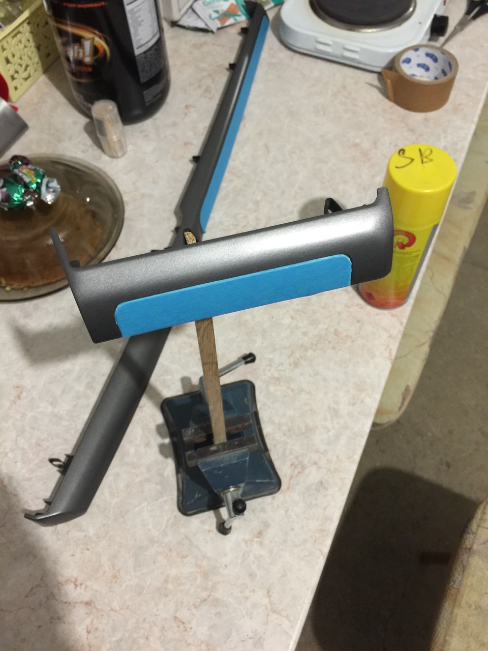 Решил покрасить вставки жидкой резиной — Opel Vectra C, 2,2 л, 2006 ...