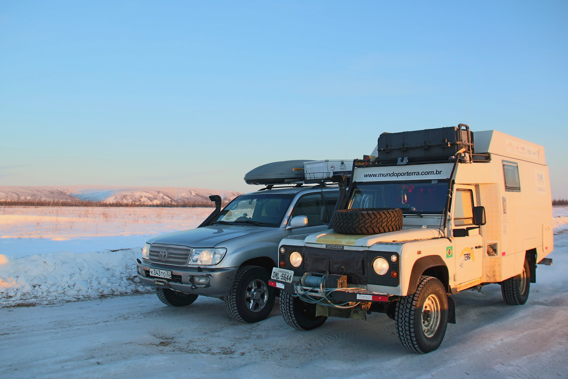 Land Rover Defender Экспедиция