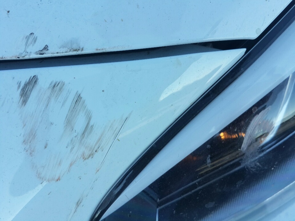 Кусок резины в бампер — KIA Ceed SW (2G), 1,6 л, 2013 года | ДТП | DRIVE2