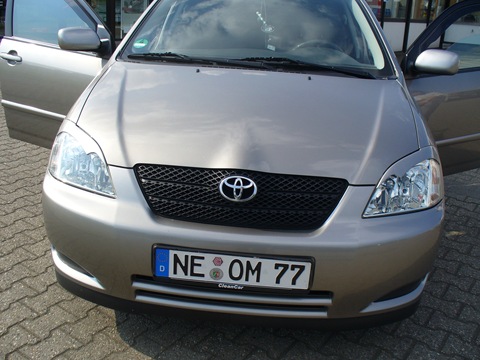 Headlamp eyelashes - Toyota Corolla 16L 2004