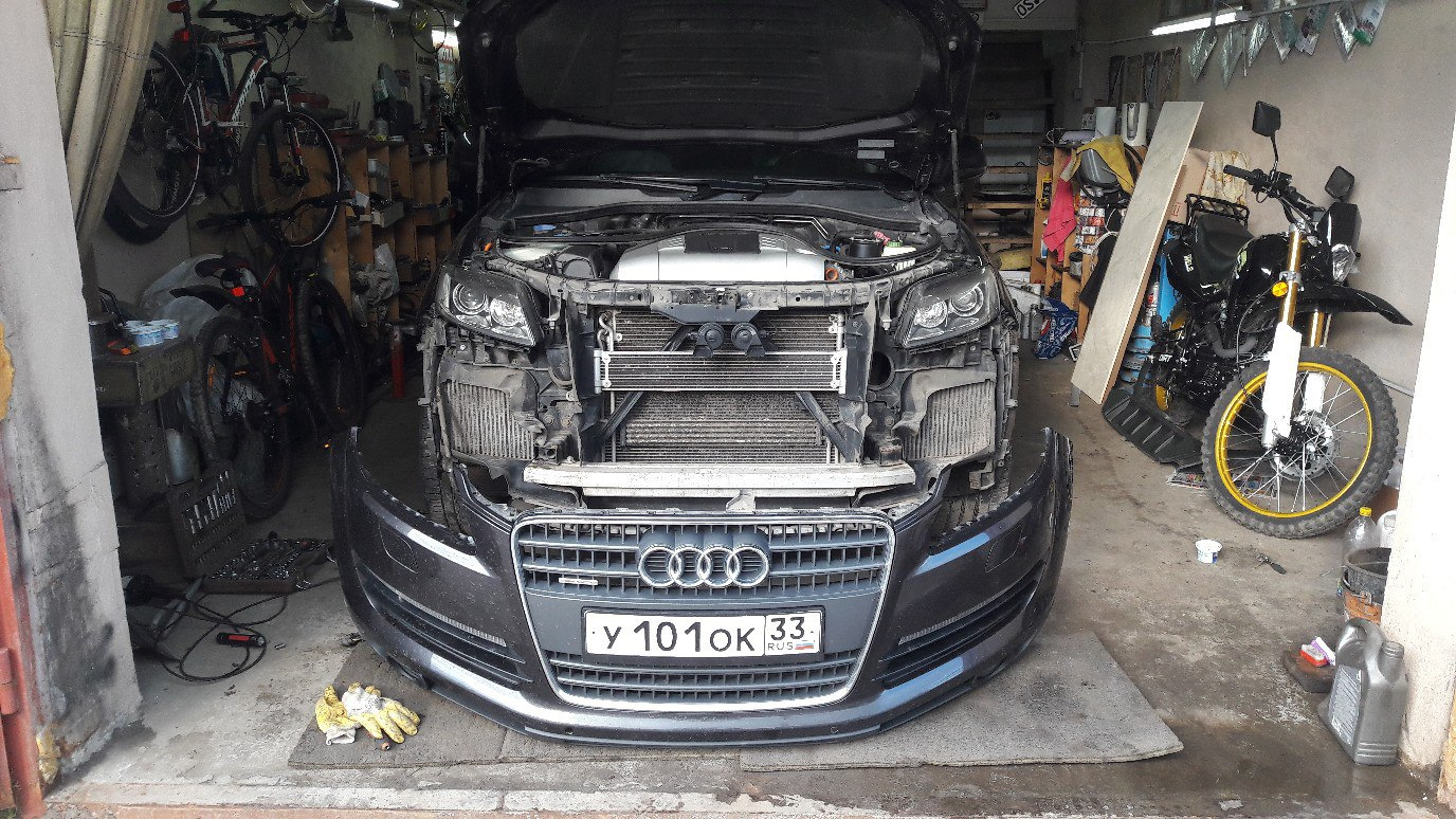 Адаптация коробки audi q7