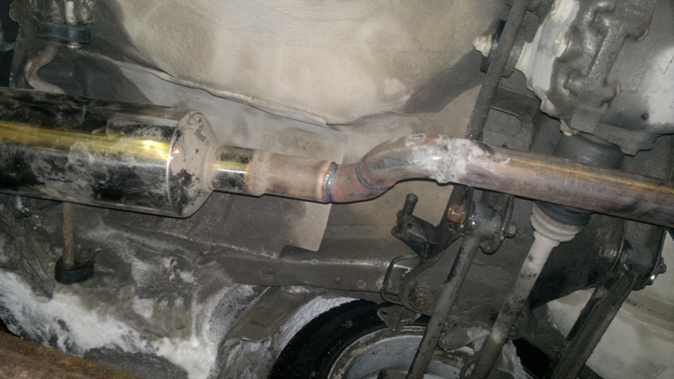 Сварка выхлопа на Subaru Impreza — DRIVE2