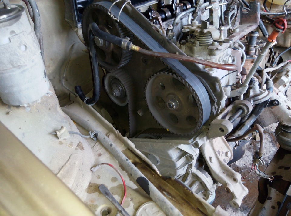 заклинив двигун((( — Volkswagen Jetta II, 1,6 л, 1987 года | поломка ...