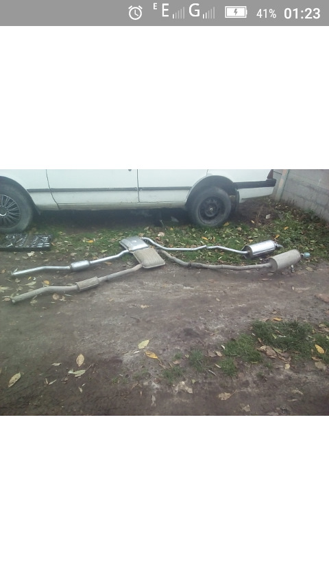 Глушитель — Ford Sierra, 2,3 л, 1986 года | запчасти | DRIVE2
