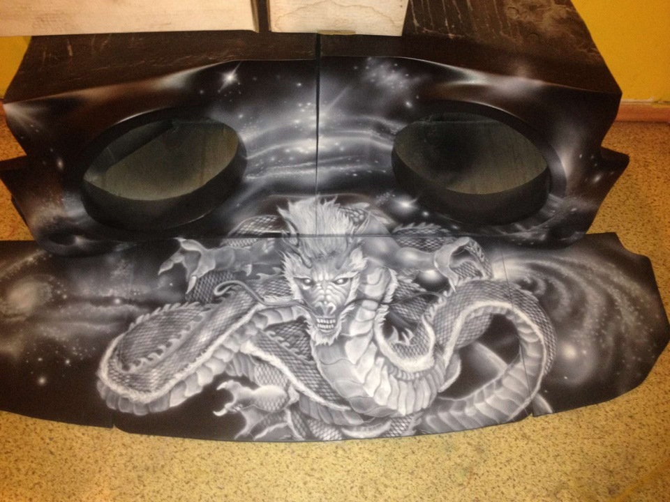 дракон в багажник — Сообщество «Аэрография» на DRIVE2