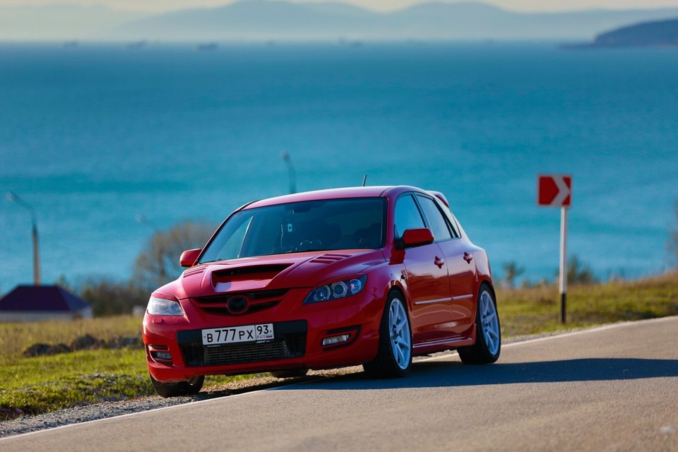 Mazda 3 Sunset