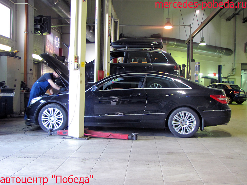 Ремонт клапанной крышки мерседес