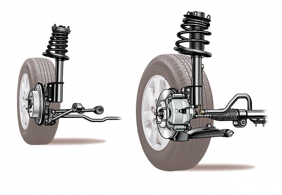 Комплект Coilover для Toyota Camry Sedan 1992-2003, Амортизатор передней и задне