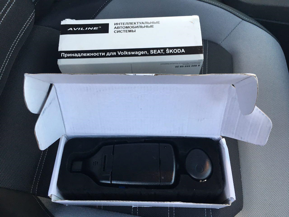 #5 Видеорегистратор Aviline DVR-B (upd) — Volkswagen Jetta VI, 1,6 л ...
