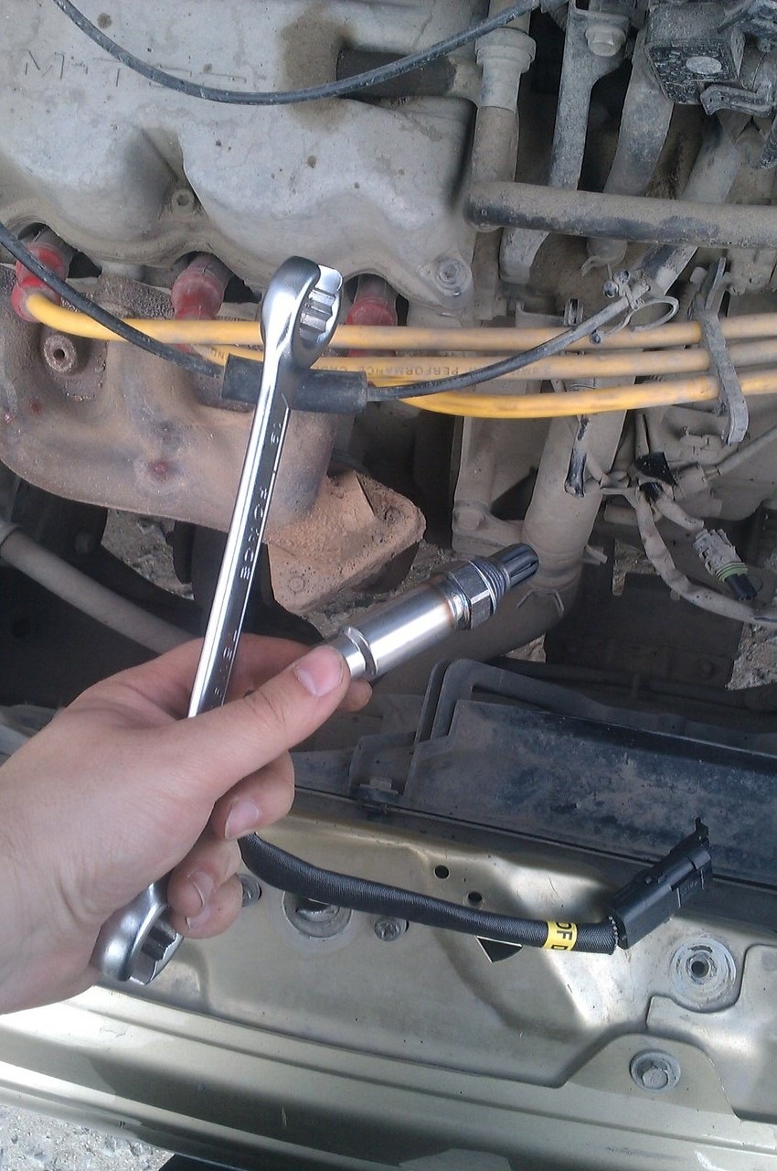 Датчик кислорода нексия где находится Датчик кислорода. - Daewoo Matiz (M100, M150), 0,8 л, 2007 года визит на сервис 