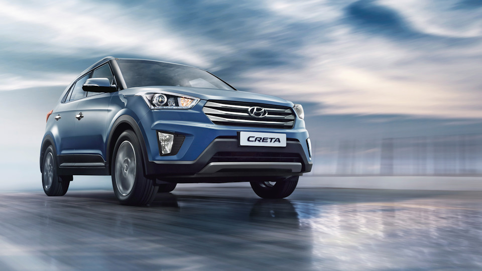 Hyundai Creta Голубая мечта