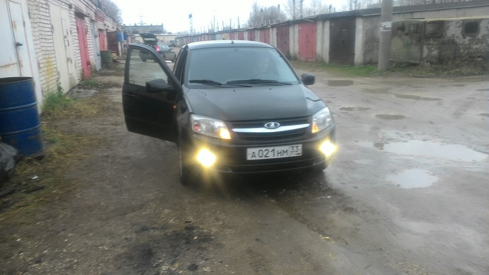 Lada Granta Почти гонка