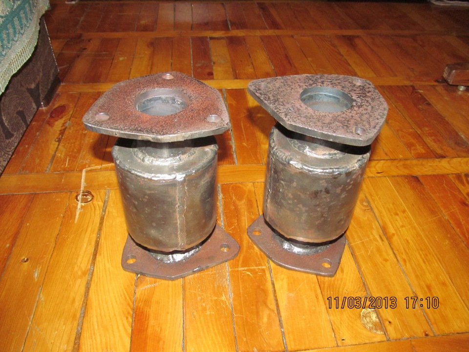 Продам дополнительный резонатор. — Chevrolet Aveo Sedan (1G), 1,5 л ...