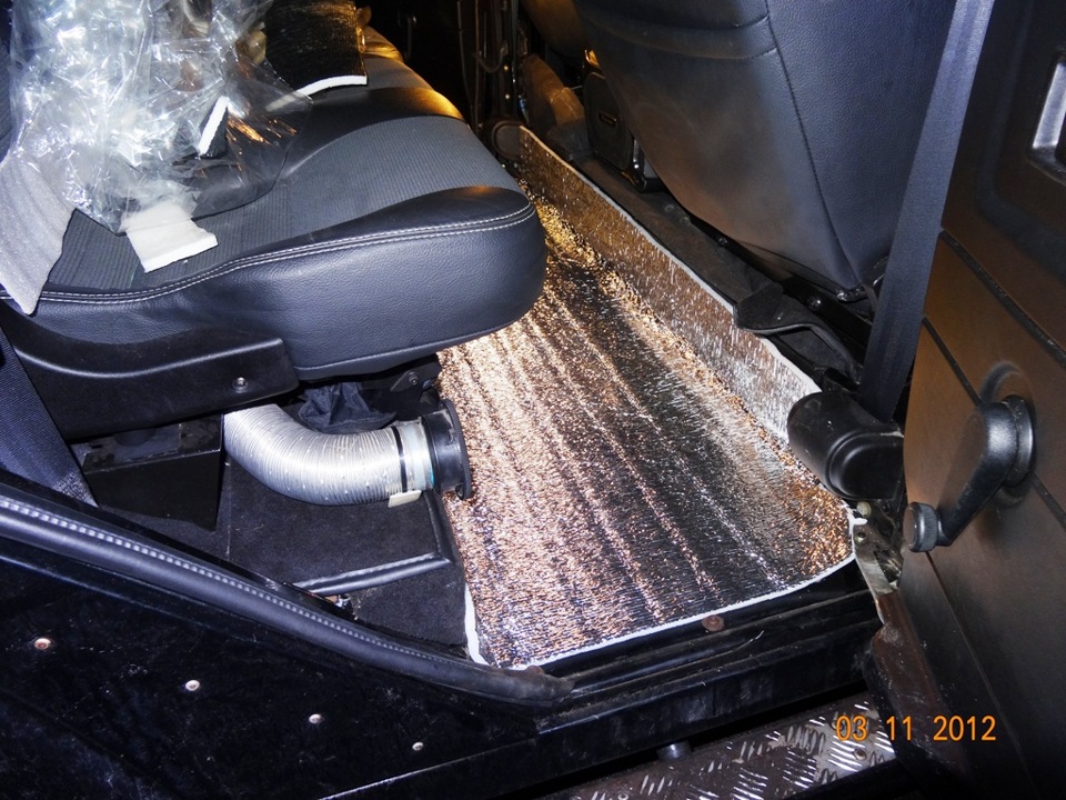 Утепляемся 2 — Land Rover Defender (L315/L316), 2,4 л, 2007 года ...