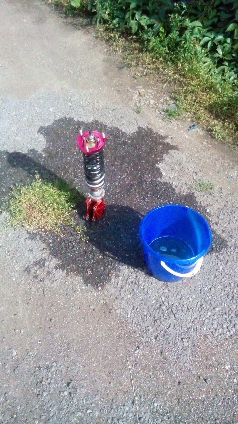 разбор передних винтовых стоек mdu — Honda Civic 4D (8G), 1,8 л, 2007 ...