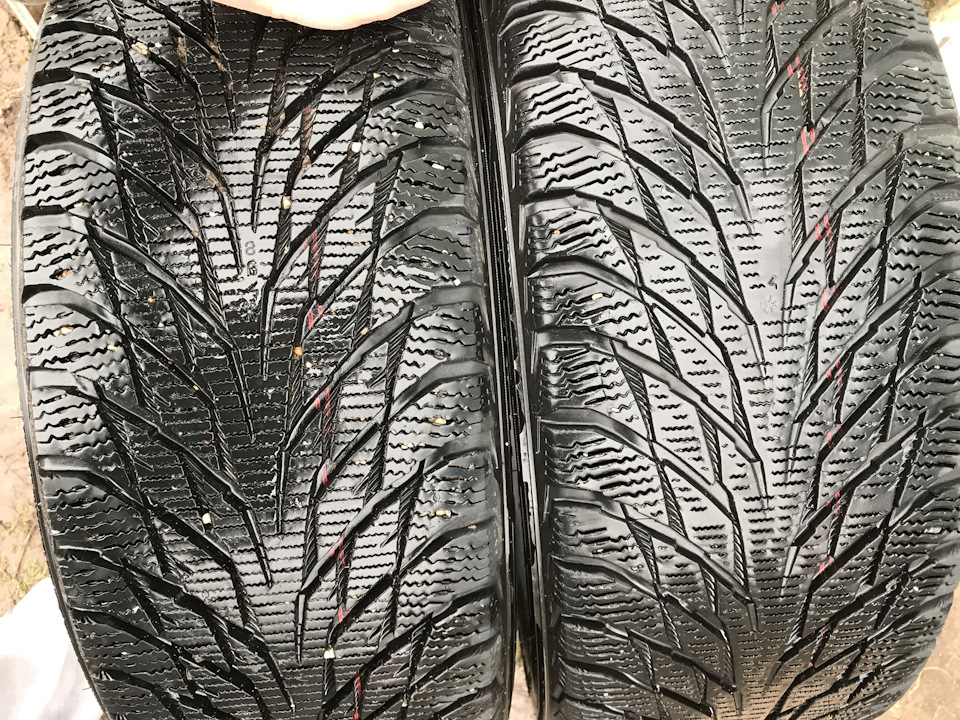 За зиму съело резину (Nokian Hakkapeliitta R2) — Lada Vesta, 1,6 л ...