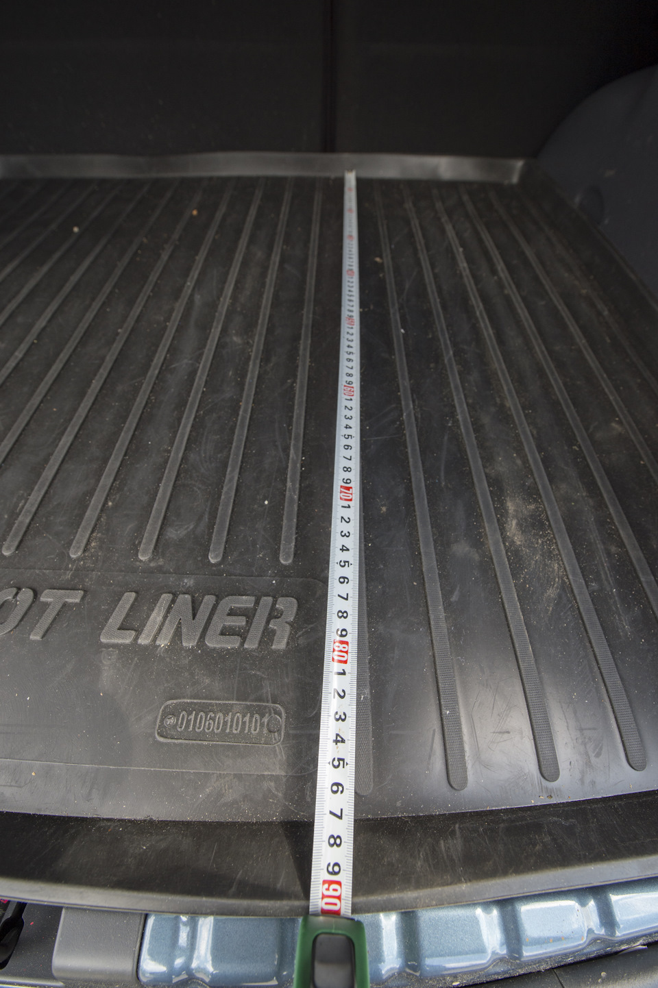 Размер багажника Renault Duster 2016 — Renault Duster (1G), 2 л, 2016 ...