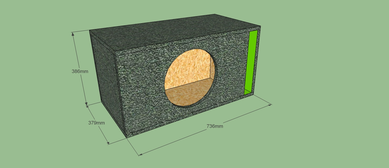 Короб под 3 12 сабвуфера