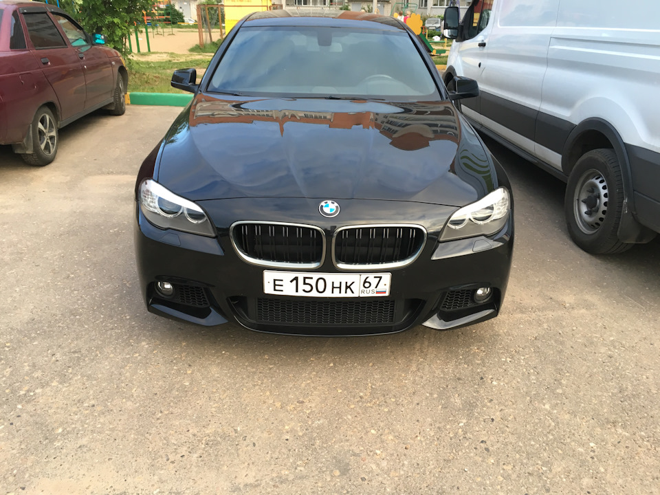 Синий хром BMW f10