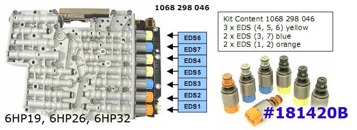 027. Переборка мехатроника АКПП ZF 6HP19A (HKH) 09L Foto 18